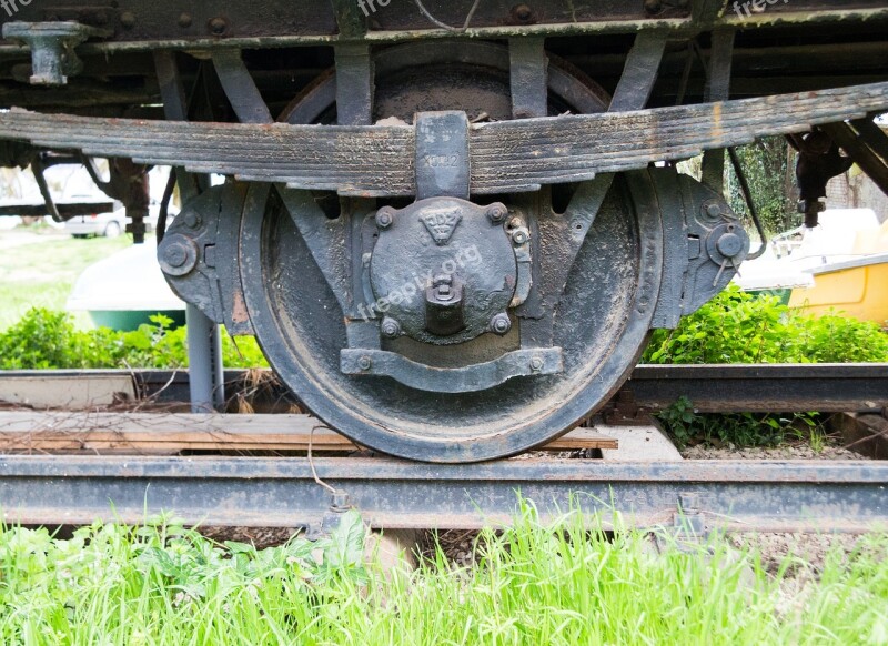 Train Wheel Old Train Railway Train Wheel