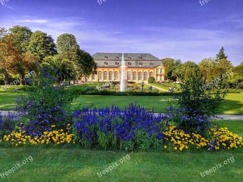 Darmstadt Hesse Germany Orangery Bessungen