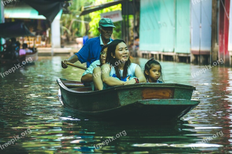 Travel Boat Moments People Tourism