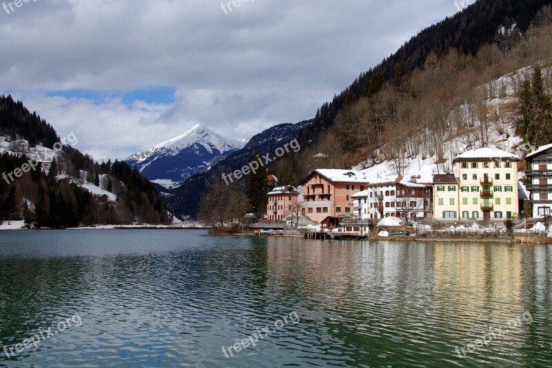 Alleghe Lake Dolomites Veneto Belluno