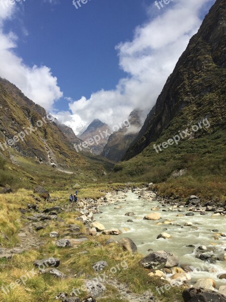 Mountains Nepal Travel Summit Adventure