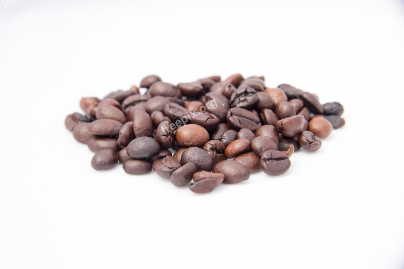 Coffee Coffee Beans Roasted Coffee Grain Fried