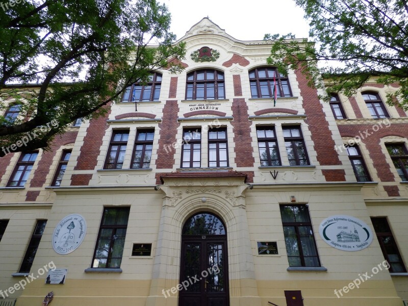 School High School Building Nagykőrös Hungary