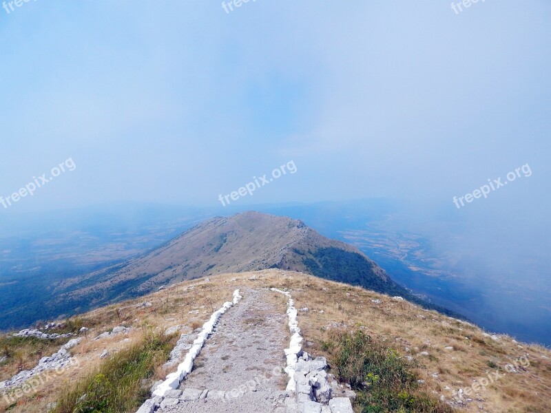 Rtanj Mountain Path Hiking Hiking Trail