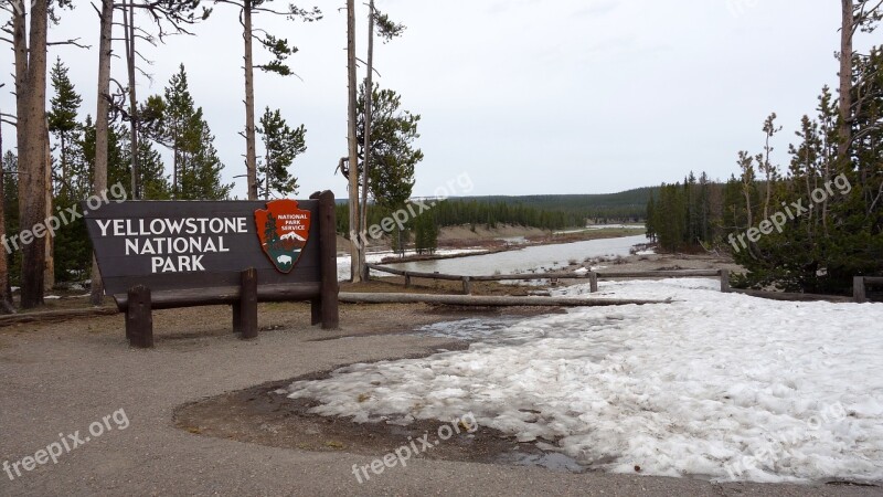 Usa United States Of America National Park National Parks Yellowstone