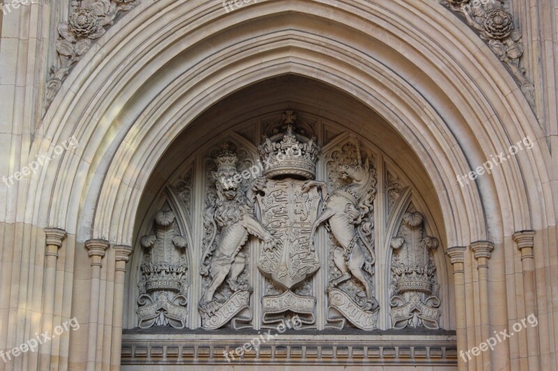 Royal Parliament Coat Of Arms England Britain