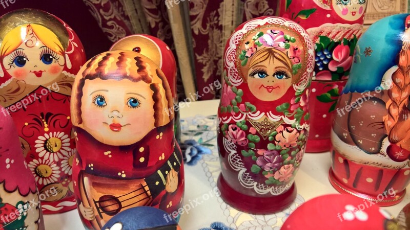 Matryoshka Culture Alaska Russia Doll