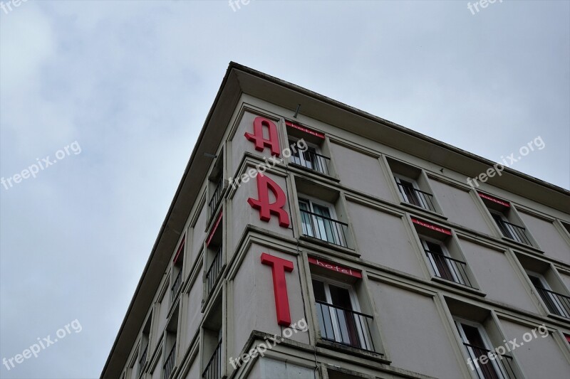 Art House Facade Le Havre France