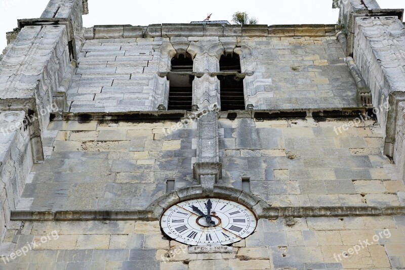 Clock Church Le Havre Facade Anti Aging