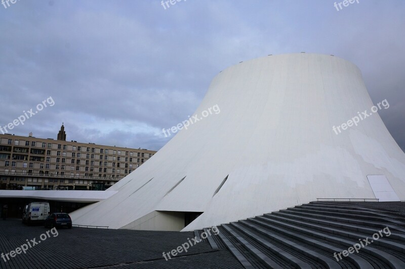 Le Havre Hall France Architecture Atom