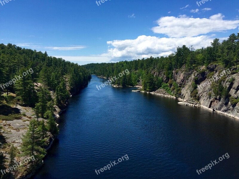 Landscape Nature River Water Forest