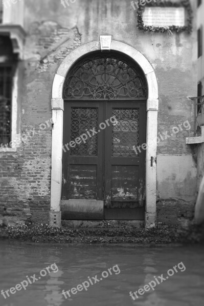 Italy Veneto Venice Channel Water