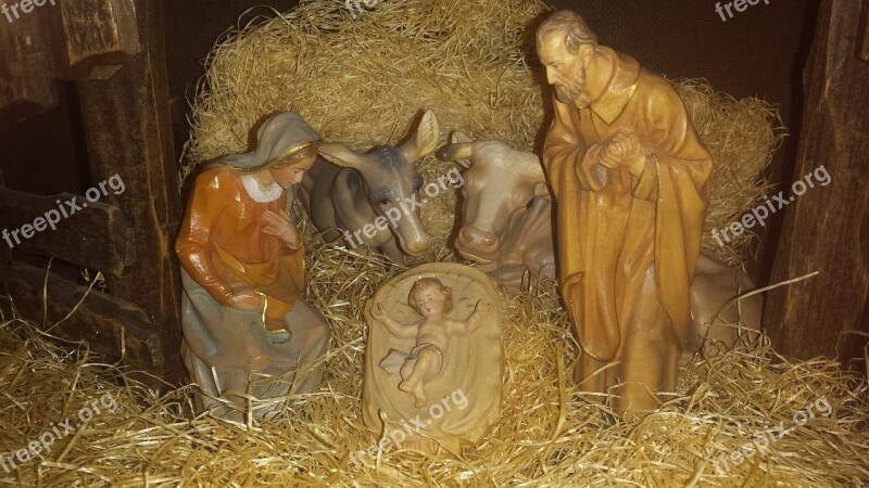 Nativity Scene Christmas Baby Jesus Advent Savior