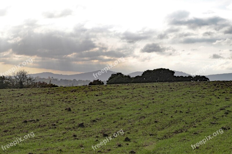 Malvern Hills Landscape Malvern Hill England