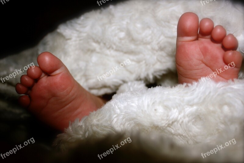 Foot Baby Children Cozy Blanket