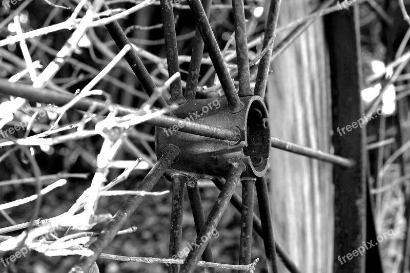 Wagon Wheel Black And White Rustic Wagon Wheel