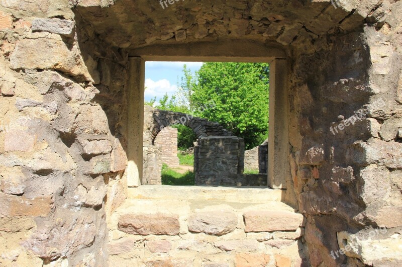 Light Shadow Monastery Window Ancient Architecture