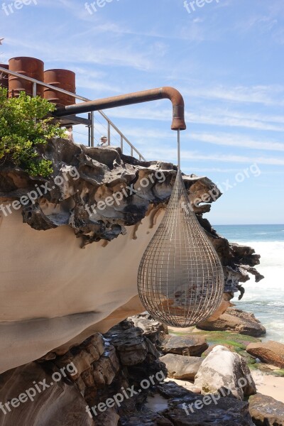 Sculpture See Rock Symbol Tourism