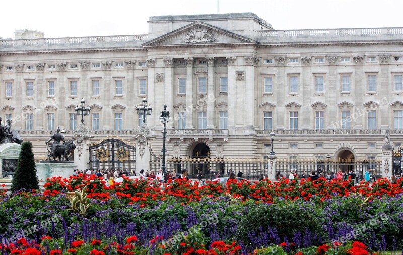 Backingham Palace Royal Castle Landmark London K