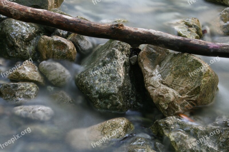 Creek Water Bach Nature Flow