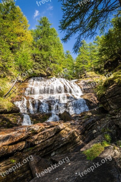 Waterfall Alps River Relaxation Torrent