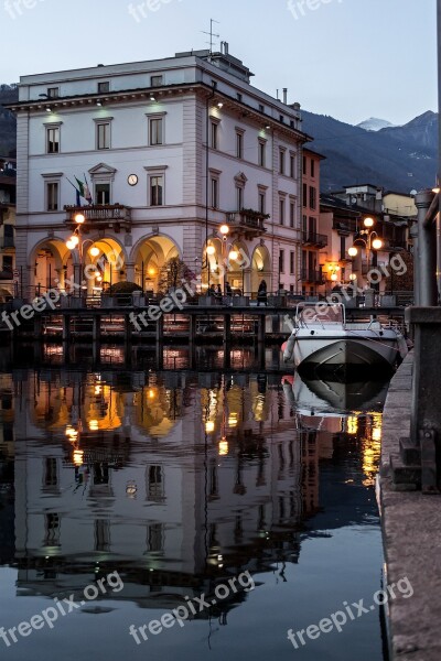 Omegna Lake Lake Orta Cusio Italy