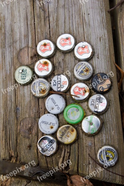 Bottle Caps Bottle Closure Crown Shaped Sheet