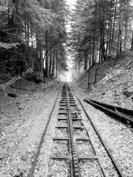 Funicular Massif Central Abandoned Free Photos