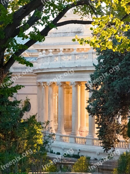 France Marseille Palais Longchamp Park