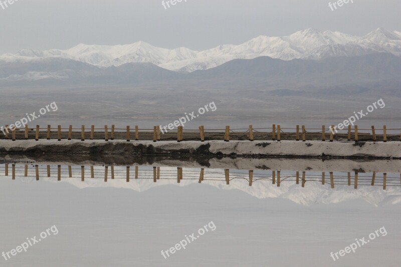 Qinghai Chaka Salt Lake Free Photos