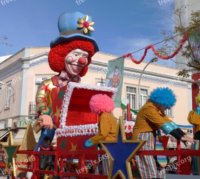 Carnival Clown Parade Algarve Loulé