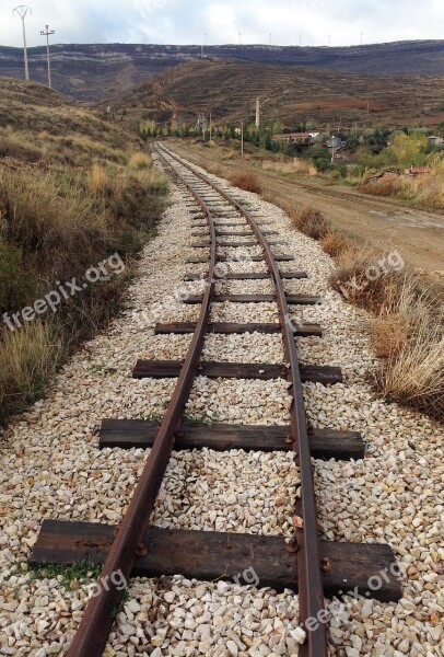 Via Train Railway Rail Sleepers