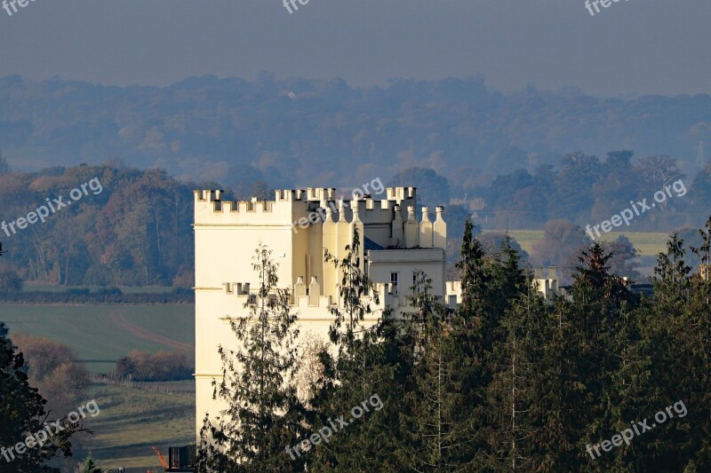 Malvern Hills Landscape Malvern Hill England