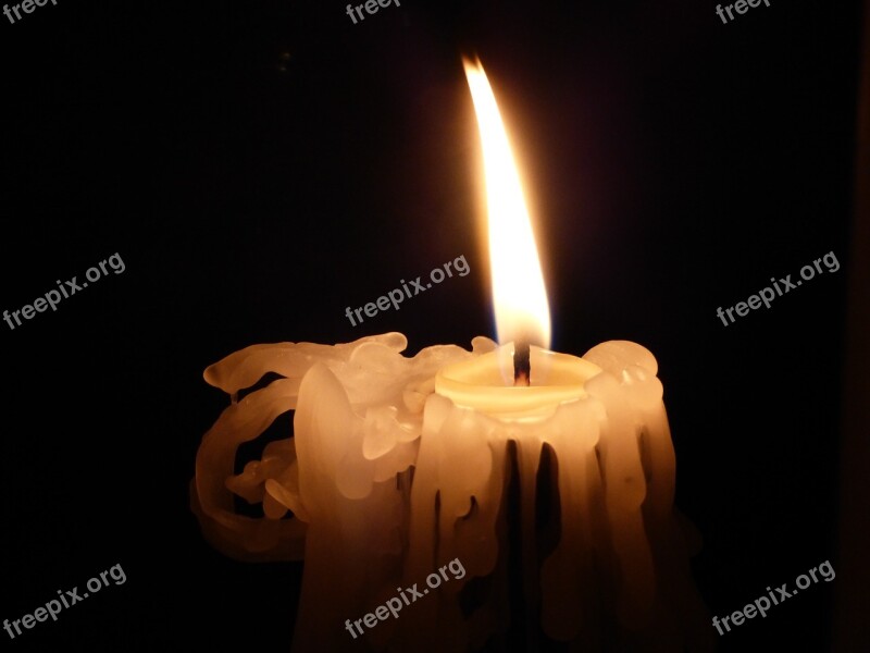 Candle Atmosphere Commemorate Light Christmas