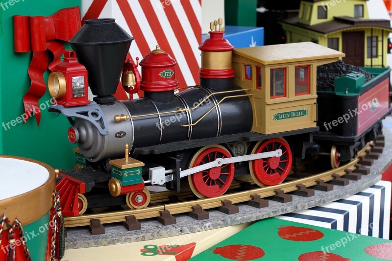 Christmas Toy Train Gift Decoration