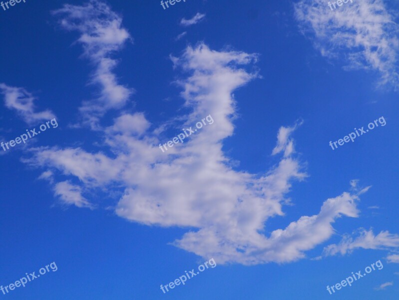 Cloud Sky Blue Sky Autumn Otsu Park