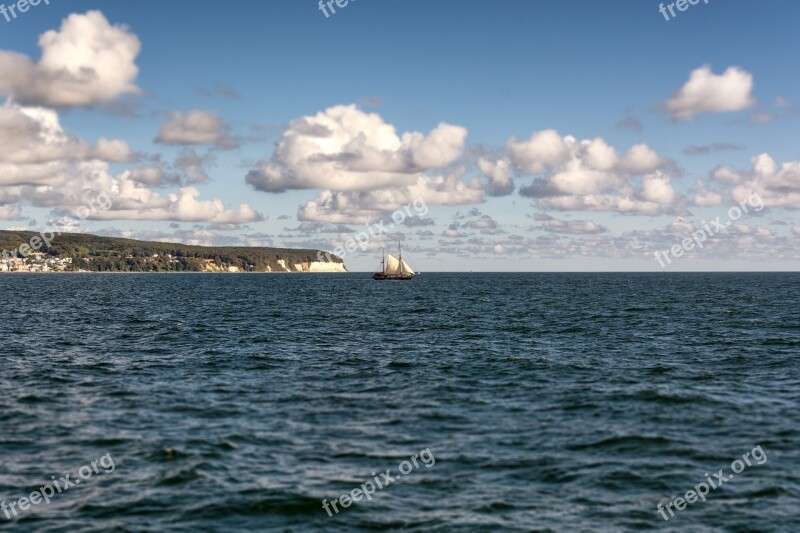 Rügen Island Rügen Baltic Sea Sea White Cliffs