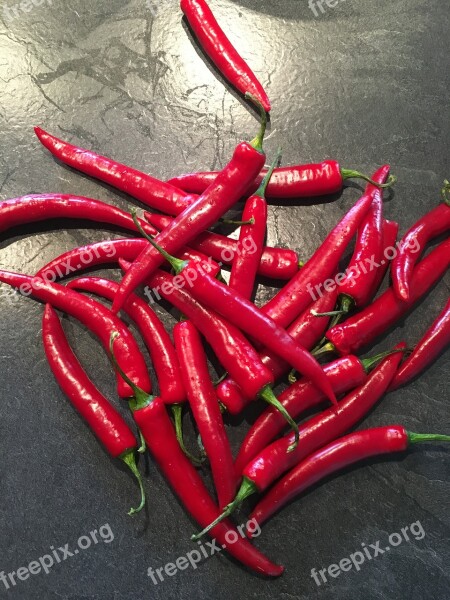 Chilli Red Sharp Eat Pepper Crop