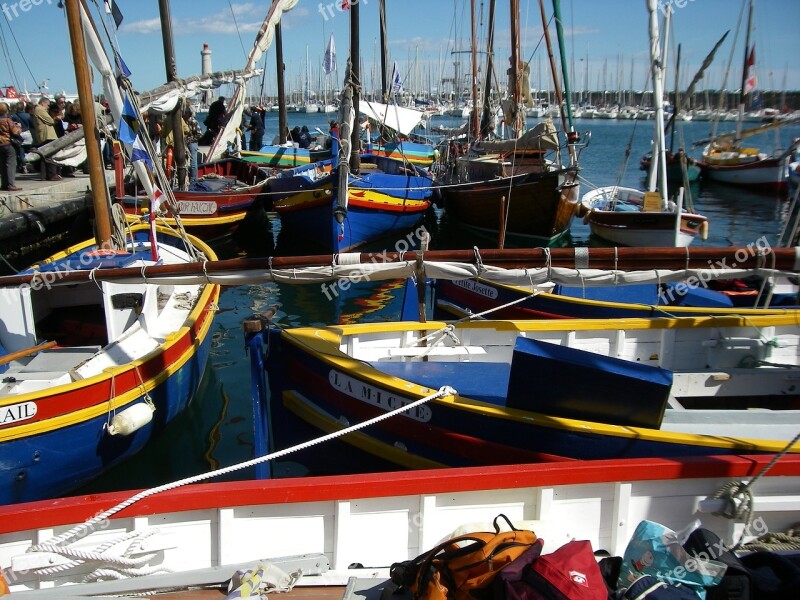 Boats Old Rigs Wharf Port Free Photos