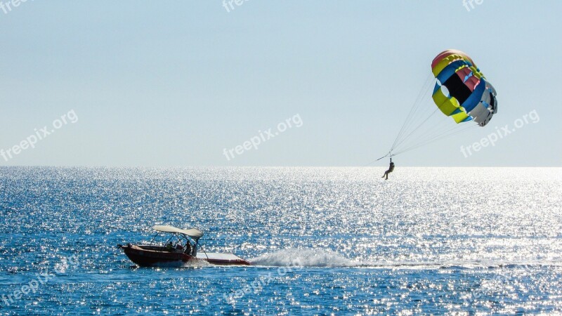 Parachute Paragliding Balloon Sky Sport