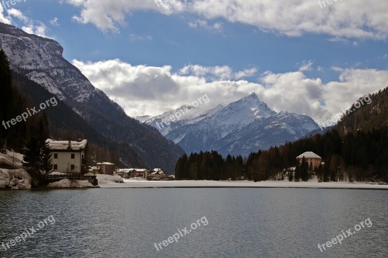 Alleghe Lake Dolomites Veneto Belluno