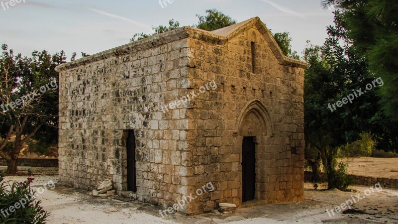 Cyprus Ayia Napa Ayia Varvara Chapel Church