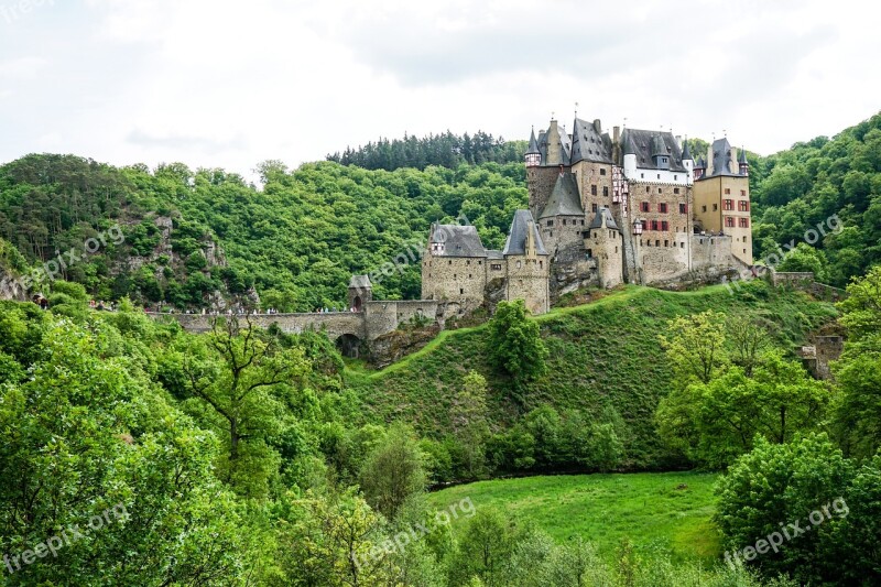 Eltz Castle Ruin Stone Germany