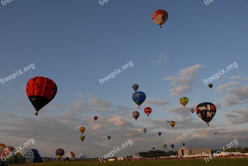 Hot-air Ballooning Air Ball Sky Region