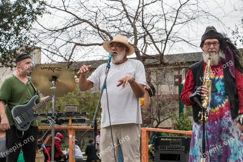 Musicians Men Berkeley Performances Band