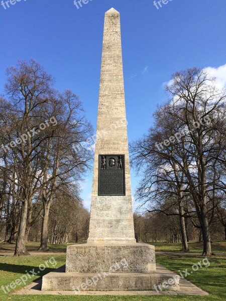 Obelisk Pillar Places Of Interest Bavaria Architecture