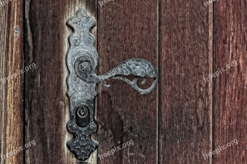 Door Wooden Door Door Handle Door Lock House Entrance