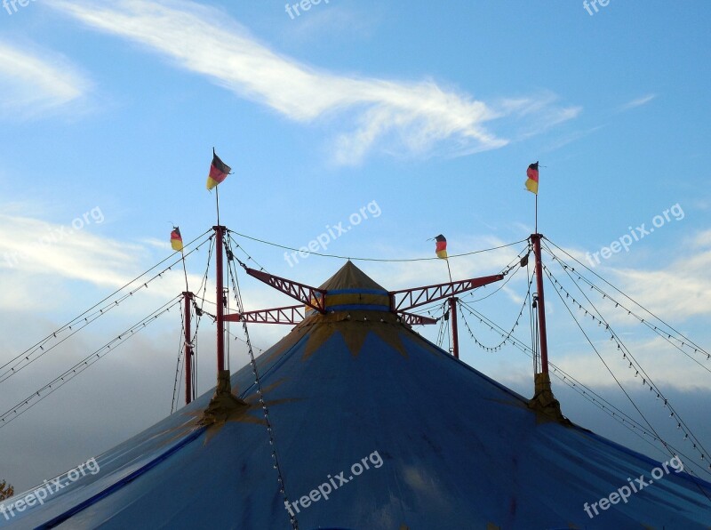 Tent Circus Circus Tent Folk Festival Flags