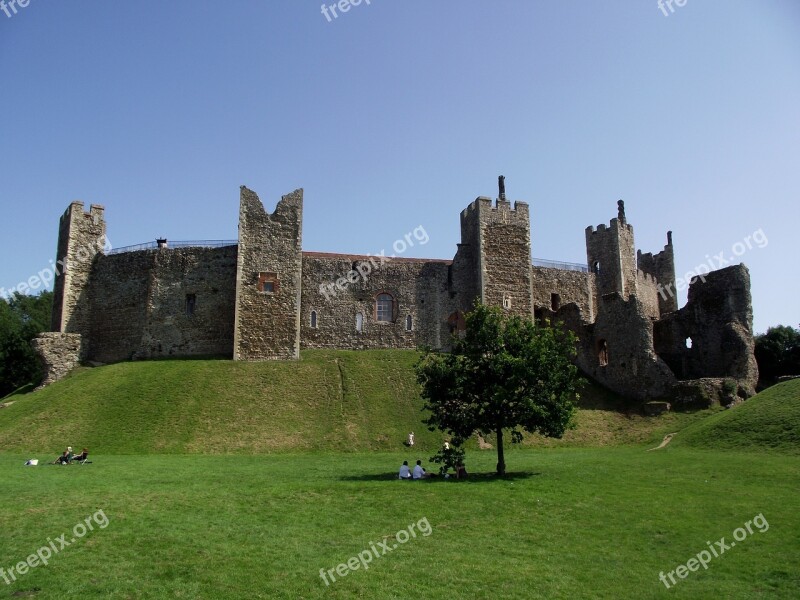 Framlingham Castle Historical Suffolk Free Photos