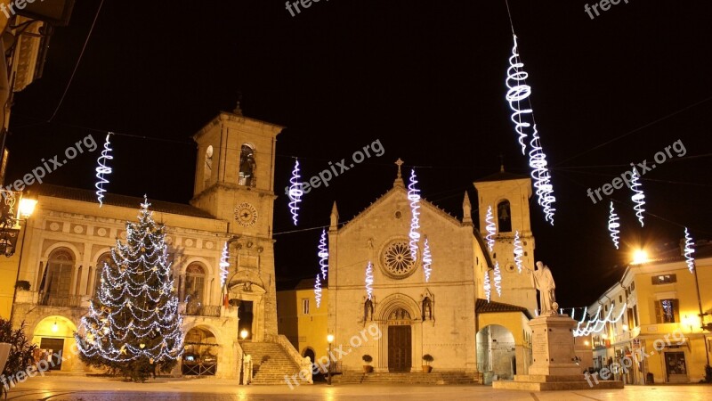 Norcia San Benedetto Piazza Free Photos